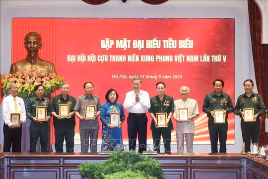 Tổng Bí thư, Chủ tịch nước Tô Lâm: Cựu Thanh niên xung phong tiếp tục giữ lửa truyền thống, giữ trọn nghĩa tình và giữ vững niềm tin