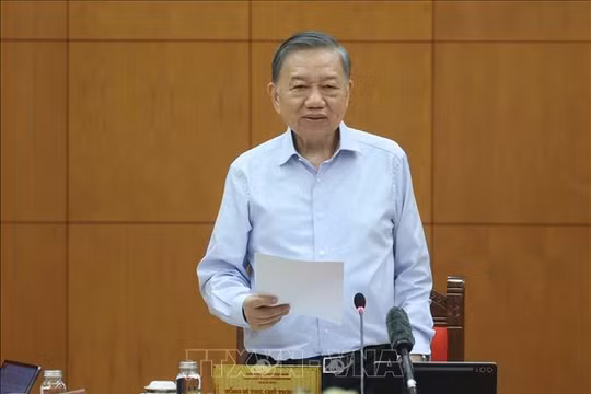 Tổng Bí thư, Chủ tịch nước Tô Lâm phát biểu chỉ đạo. Ảnh: Thống Nhất/TTXVN.
