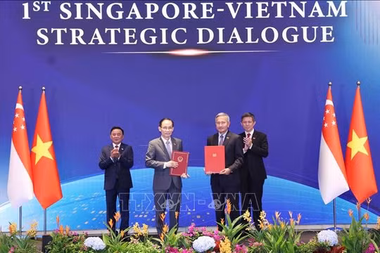 Tuyên bố chung Việt Nam - Singapore về Chiến lược Kết nối công nghệ