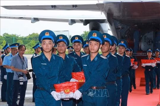 Quyết tâm cao nhất để đưa các liệt sĩ trở về với quê hương