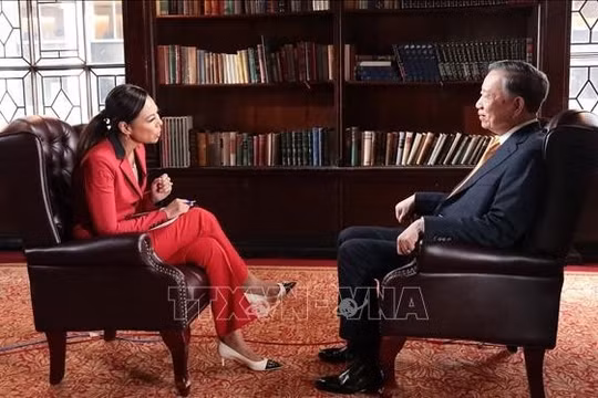 Tổng Bí thư, Chủ tịch nước Tô Lâm trả lời phỏng vấn Bloomberg TV