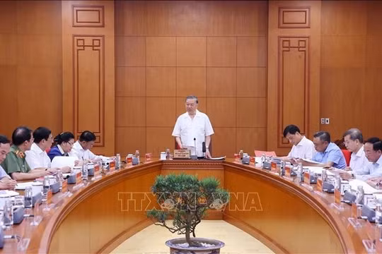 Thông báo Kết luận của Tổng Bí thư, Chủ tịch nước Tô Lâm về trọng tâm công tác xây dựng Đảng, công tác tổ chức, cán bộ