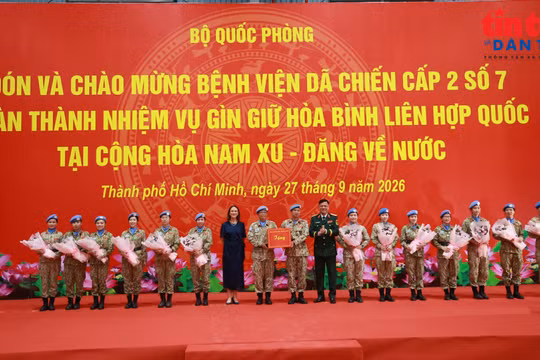 Dấu ấn quân y Việt Nam tại Phái bộ gìn giữ hòa bình Liên hợp quốc
