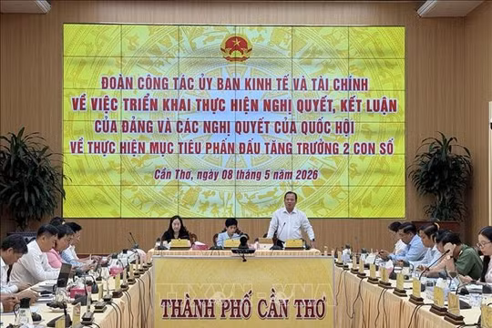 Cần Thơ tập trung hoàn thiện thể chế để tạo đột phá tăng trưởng
