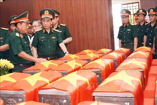 Dồn lực tìm kiếm, quy tập hài cốt liệt sĩ tại Công viên Lê Thị Riêng