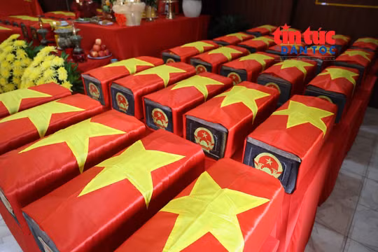 Chiến dịch 500 ngày đêm: Quy tập 125 hài cốt liệt sĩ và 5 bộ tập thể tại Công viên Lê Thị Riêng