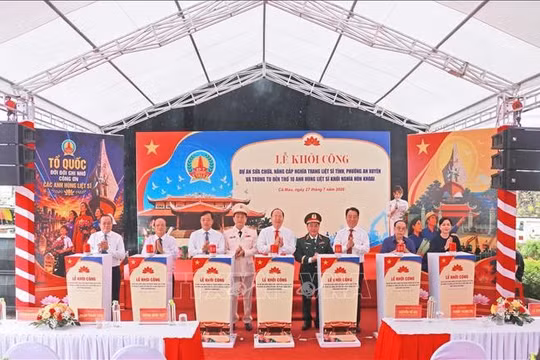Nâng cấp, trùng tu Nghĩa trang liệt sĩ tỉnh Cà Mau và Đền thờ 10 Anh hùng liệt sĩ khởi nghĩa Hòn Khoai