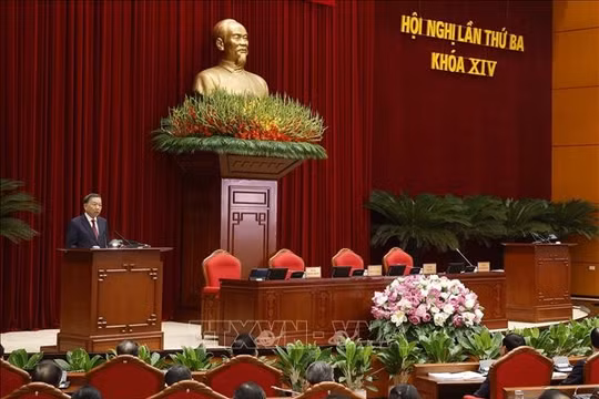 Thông cáo báo chí về ngày làm việc thứ năm Hội nghị Trung ương 3, khóa XIV