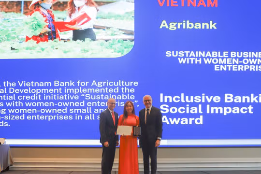 Agribank được Hiệp hội Ngân hàng Tiết kiệm và Bán lẻ thế giới (WSBI) vinh danh hai năm liên tiếp: Bản sắc ngân hàng vì cộng đồng được ghi nhận quốc tế