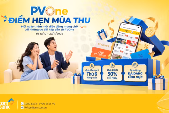 Thêm ưu đãi, thêm niềm vui cho khách hàng trên hệ sinh thái PVOne