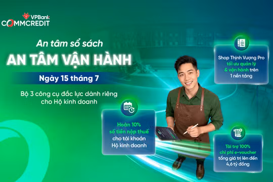 Bộ ba giải pháp của VPBank giúp hộ kinh doanh an tâm vận hành