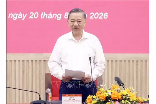 Tổng Bí thư, Chủ tịch nước Tô Lâm: Học viện Chính trị quốc gia Hồ Chí Minh phải là hình mẫu về xây dựng Đảng, kỷ luật, liêm chính học thuật