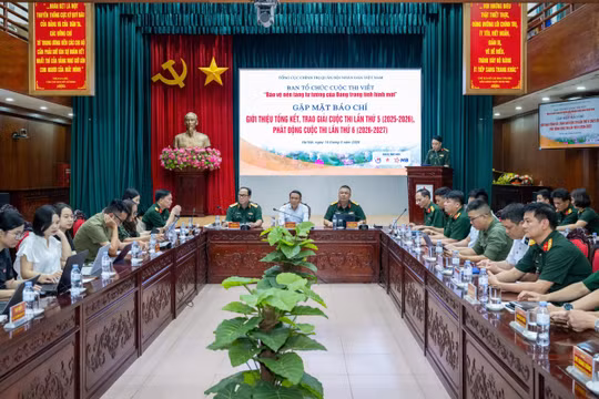 Cuộc thi Bảo vệ nền tảng tư tưởng của Đảng trong tình hình mới: Khẳng định vai trò mũi nhọn tiên phong và sức mạnh ‘bút chiến’