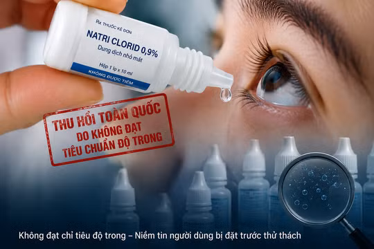 Nỗi bất an phía sau những lọ thuốc nhỏ mắt bị thu hồi