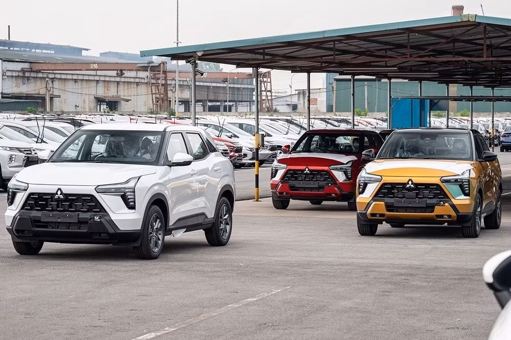 Mẫu xe Mitsubishi Xforce nhập khẩu từ Indonesia - Ảnh: Mitsubishi