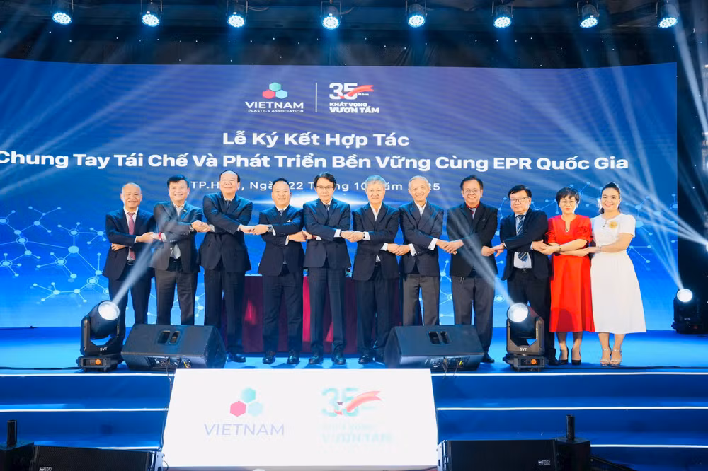 Lễ ký kết hợp tác chung tay tái chế & phát triển bền vững cùng EPR quốc gia