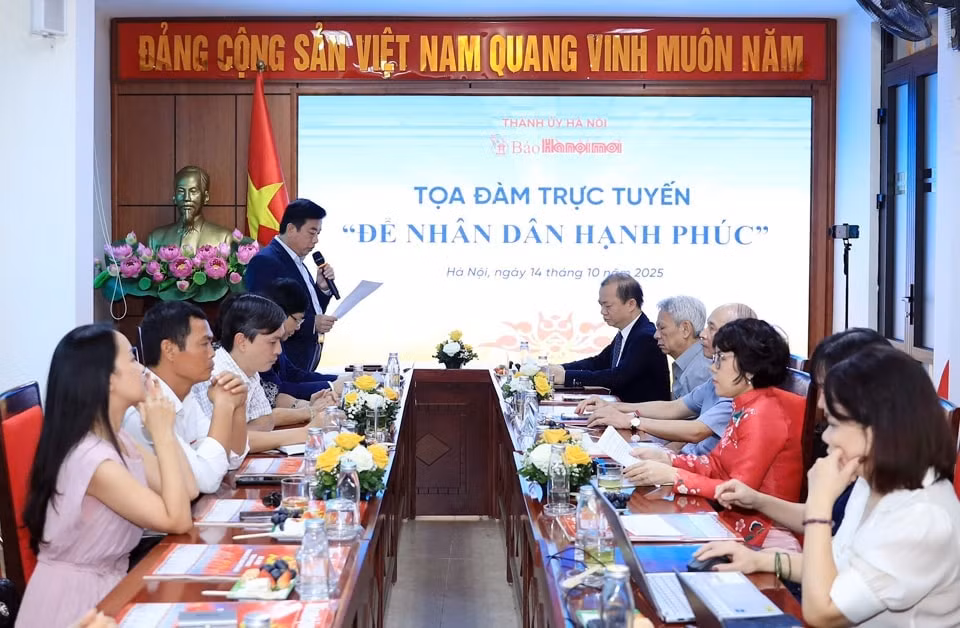 Toạ đàm Để nhân dân Hạnh phúc, một trong 6 chủ đề thiết thực mà báo tổ chức rất thiết thực và lan toả