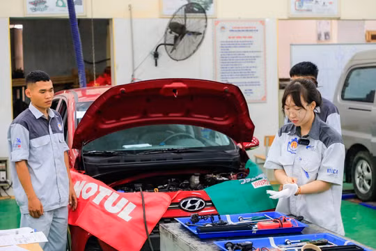Cao đẳng trong đại học có thể lấp khoảng trống kỹ năng ở những nơi giáo dục nghề nghiệp chưa kịp củng cố sau sắp xếp. Ảnh: HNIVC