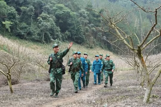 Giữ vững chủ quyền, bảo đảm bình yên tuyến biên giới Sơn La