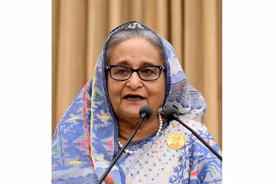 Cựu Thủ tướng Sheikh Hasina. Ảnh: X/BDOSINT