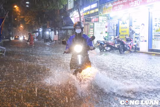 Bắc Bộ mưa lớn từ đêm 17/8
