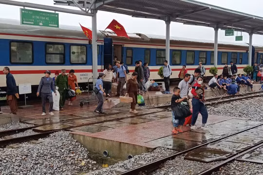 Mở lại điểm đón khách tại ga Ma Lâm trên tuyến đường sắt Bắc - Nam