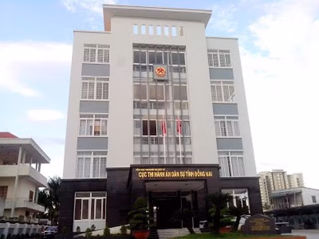 Trụ sở Cục Thi hành án dân sự tỉnh Đồng Nai (ảnh st)