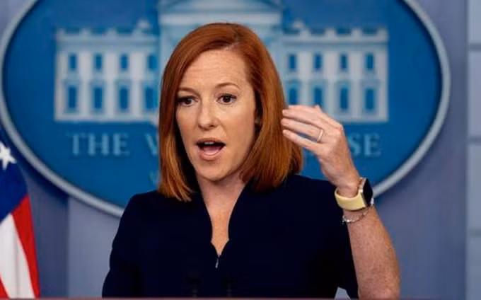 Thư ký Báo chí Nhà Trắng Jen Psaki - Ảnh: Getty