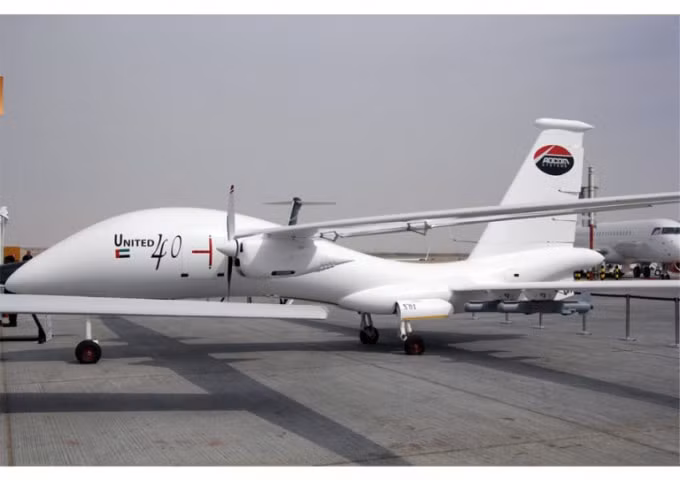 Một chiếc UAV Yabhon United 40 trong lực lượng không quân Algeria