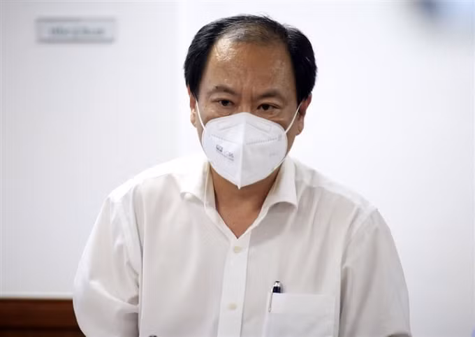 Ông Nguyễn Hoài Nam, Phó Giám đốc Sở Y tế TP. HCM.