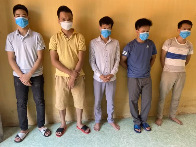 Các đối tượng tại cơ quan điều tra