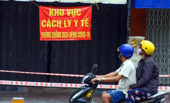 Khu vực cách ly y tế phòng chống dịch bệnh COVID-19. (Ảnh minh họa: Tuoitre)