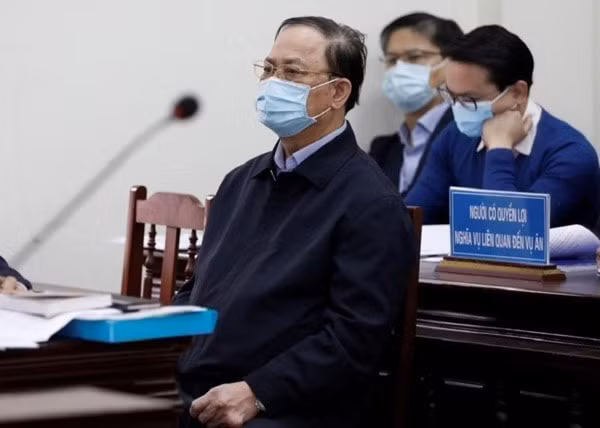 Bị cáo Nguyễn Văn Hiến khi hầu tòa
