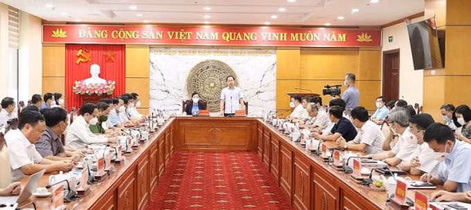 Ông Trần Ngọc Liêm, Phó Tổng Thanh tra Chính phủ phát biểu tại buổi công bố kết luận thanh tra. Ảnh: TL