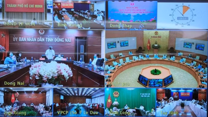 Đầu cầu các tỉnh, thành phố phía Nam và Nam Trung bộ.