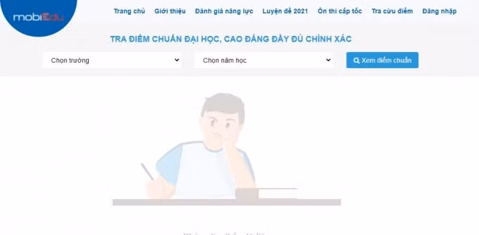 Tham khảo điểm chuẩn của các trường đại học các năm trước, chính xác theo khoa