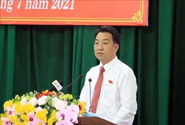 Chủ tịch UBND tỉnh Vĩnh Long Lữ Quang Ngời. Ảnh: TTXVN