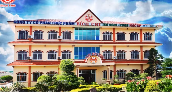 Hiện Công ty cổ phần thực phẩm Bích Chi bị phong tỏa trong vòng 14 ngày - Nguồn: Công ty Bích Chi