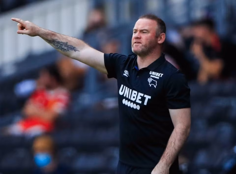 HLV Rooney khởi nghiệp HLV tại CLB Derby County. Ảnh: Reuters