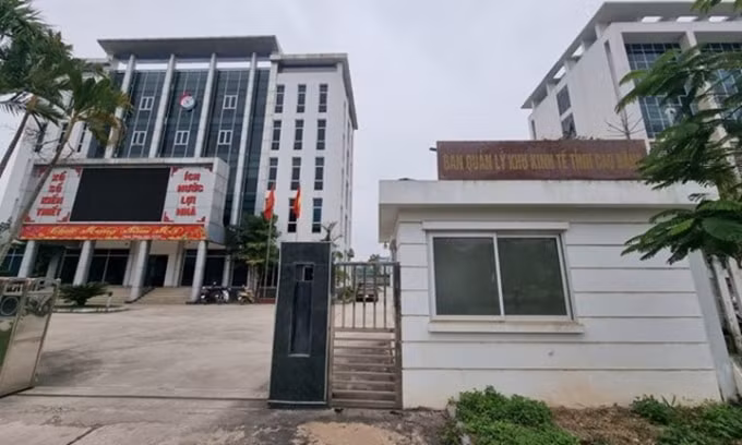 nhieu sai pham tai ban quan ly khu kinh te tinh cao bang hinh 1