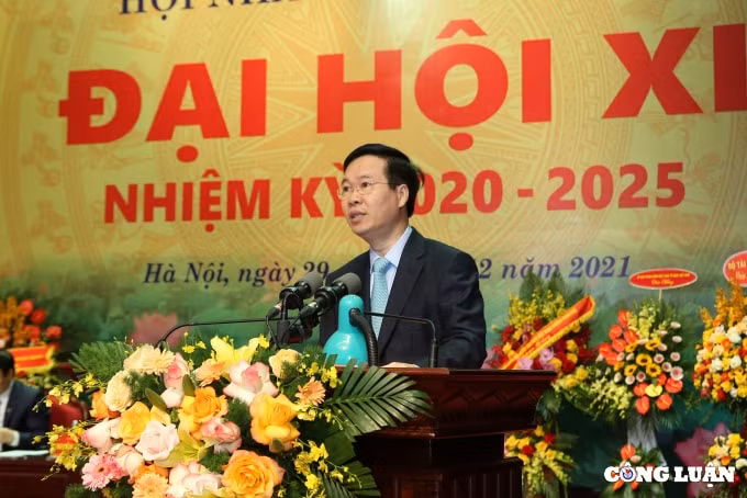 toan van phat bieu chi dao cua dong chi vo van thuong tai dai hoi lan thu xi hoi nha bao viet nam hinh 1