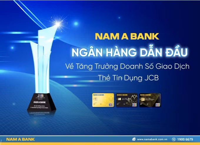 nam a bank ngan hang dan dau ve tang truong doanh so giao dich the tin dung jcb hinh 1