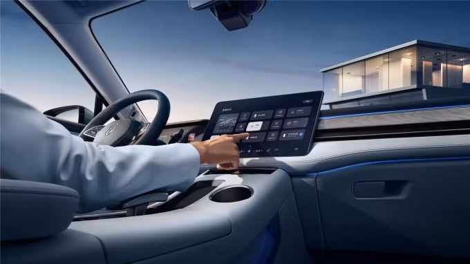 huawei tu tin mau xe dien aito m5 se danh bai tesla model y hinh 3