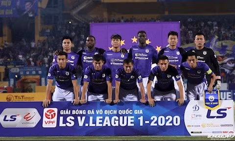 Thủ thành Văn Công đã đồng ý gia hạn hợp đồng với Hà Nội FC. Ảnh: bongda24h.vn