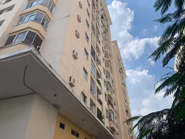 Nạn nhân sống tại tầng 10 cùng với người thân. Ảnh: baovephapluat.vn