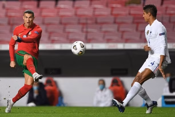 Siêu sao Ronaldo không may mắn trong trận đấu này. Ảnh: thethao247.vn