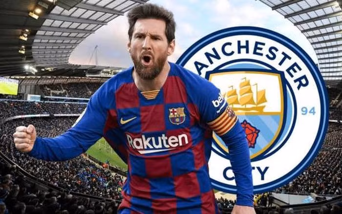 CLB Man City lên kế hoạch chiêu mộ tiền đạo Messi. Ảnh: TL
