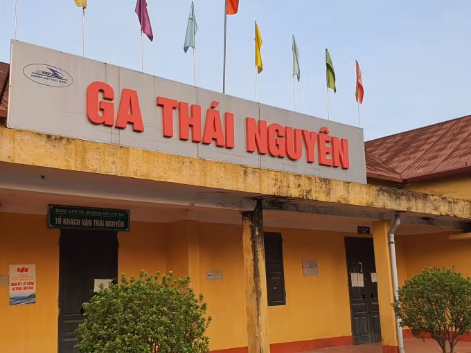 Ga Thái Nguyên.