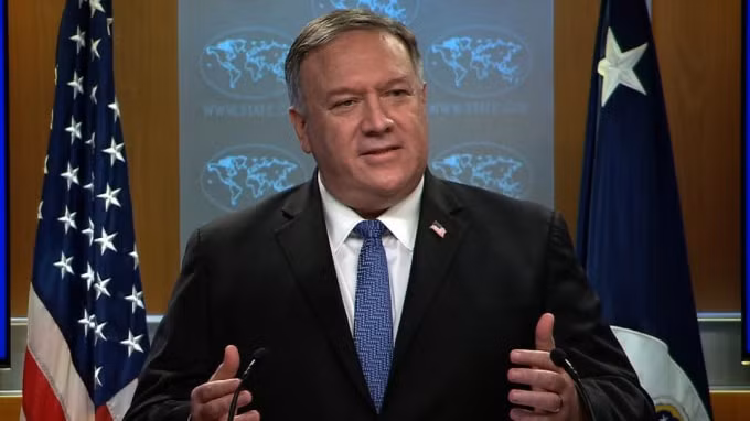 Ngoại trưởng Mike Pompeo tuyên bố rằng Tổng thống Donald Trump sẽ có nhiệm kỳ thứ hai - Ảnh: Reuters