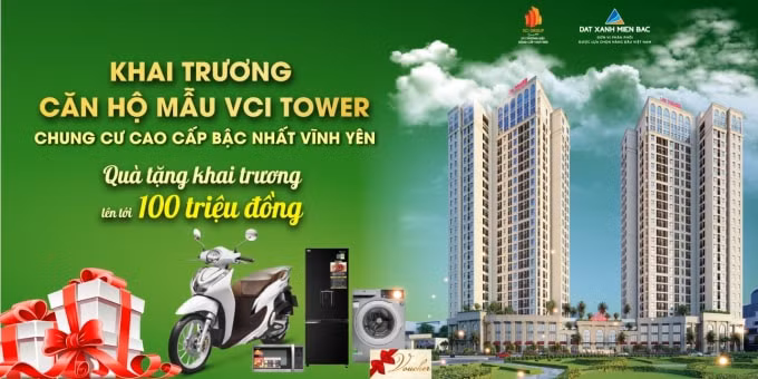 Phần quà tân gia hấp dẫn từ chủ đầu tư trong buổi khai trương căn hộ mẫu